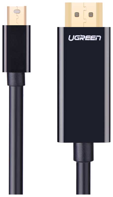 Кабель  Ugreen Mini DP-HDMI 4K, 1.5 м, черный (20848)