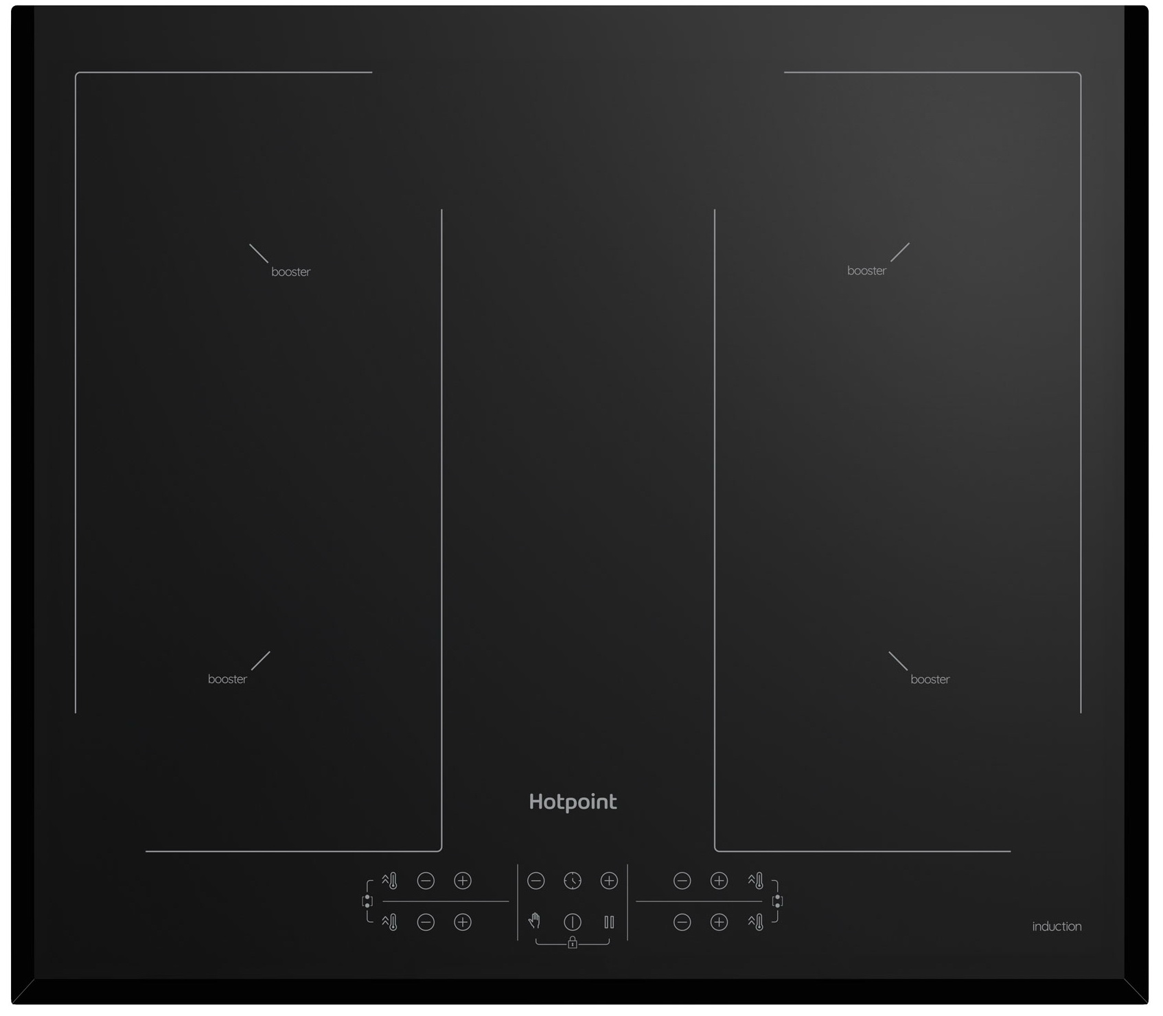 Электрическая варочная панель Hotpoint HB 1560B2 BA