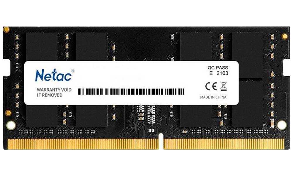 Оперативная память Netac DDR4 SO-DIMM 4Gb 2666MHz (NTBSD4N26SP-04)
