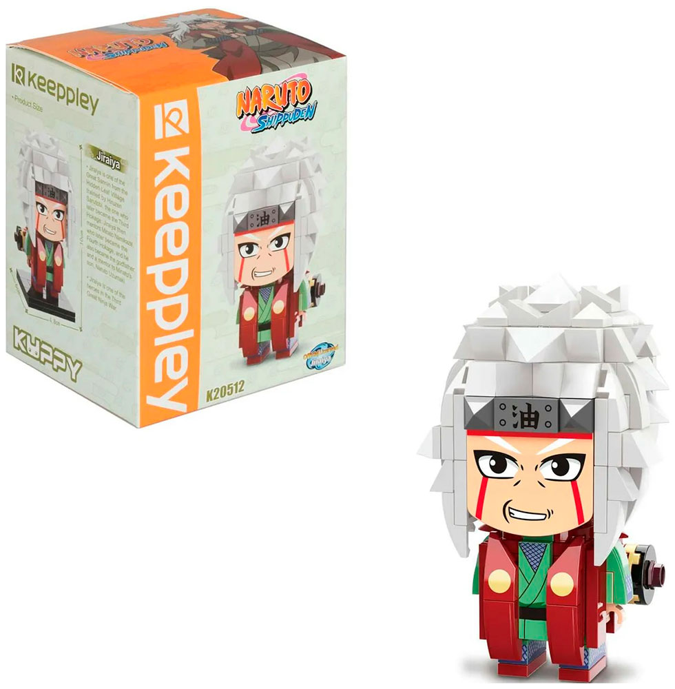 Блочный конструктор 1 Toy Naruto Джирайя, 318 деталей (К20512)