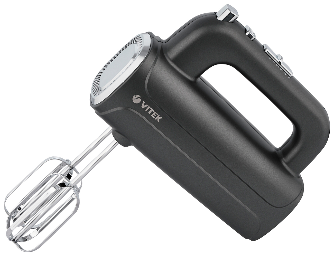 Миксер ручной Vitek VT-1482, 1000 Вт, черный/серебристый
