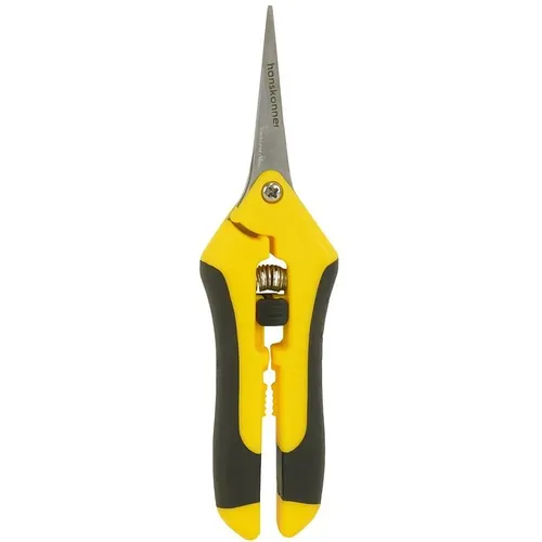 Секатор плоскостной HANSKONNER HK3012-07-26 средний черный/желтый