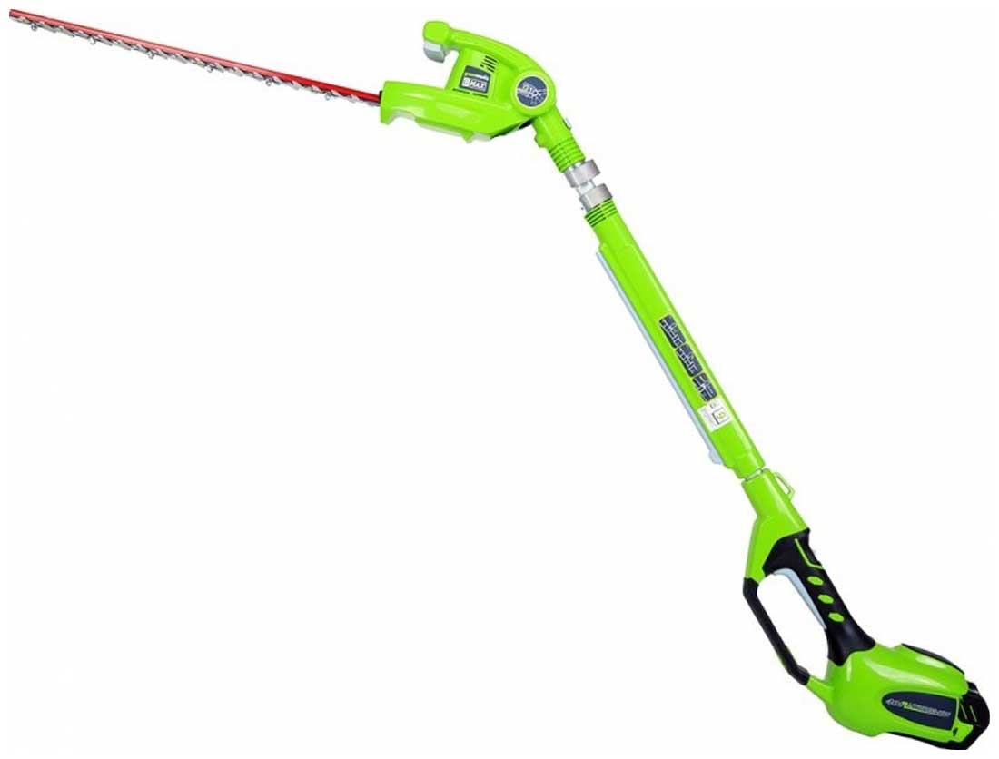 Кусторез  Greenworks штанговый G24PH51, 24V, 51см, без АКБ и ЗУ 2200207