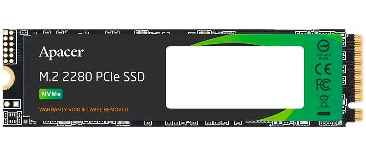 SSD накопитель Apacer M.2 256GB AS2280Q4L (AP256GAS2280Q4L-1)
