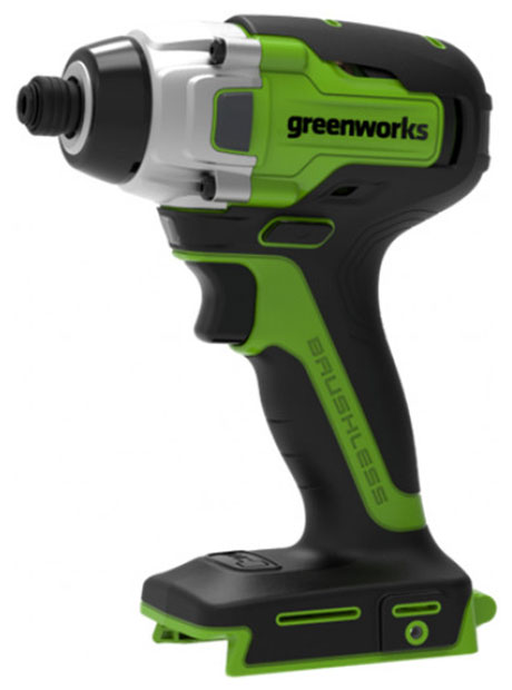 Винтоверт ударный аккумeуляторный Greenworks GD24ID3, 3802807