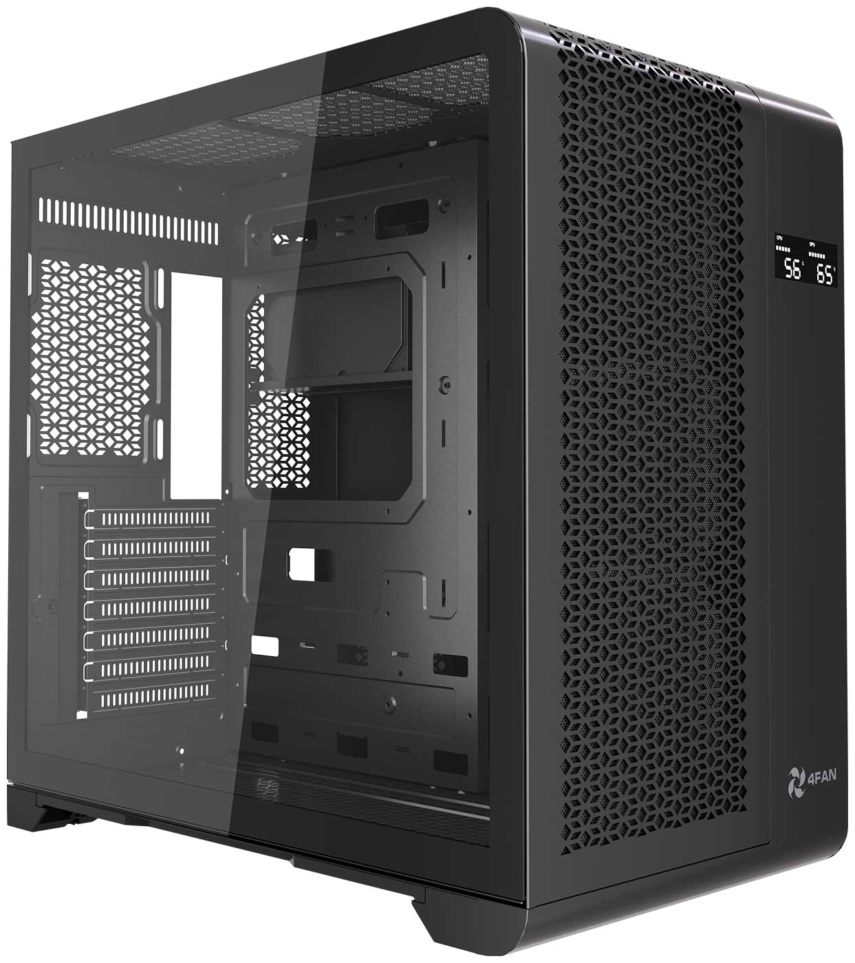 Компьютерный корпус 4FAN XZ Gigabit Black