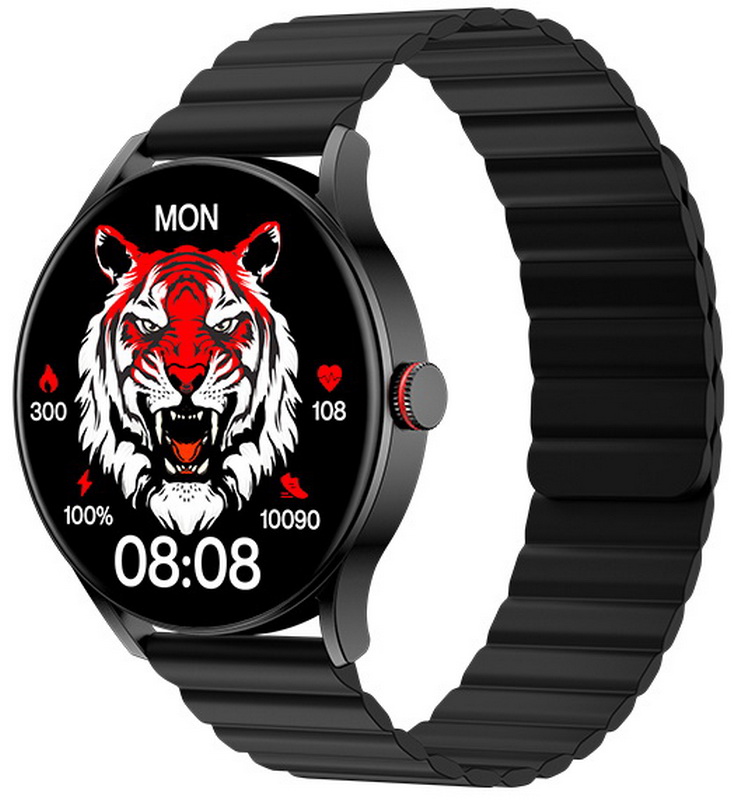 Умные часы iMIKI TG1 Silicone and Magnetic Black