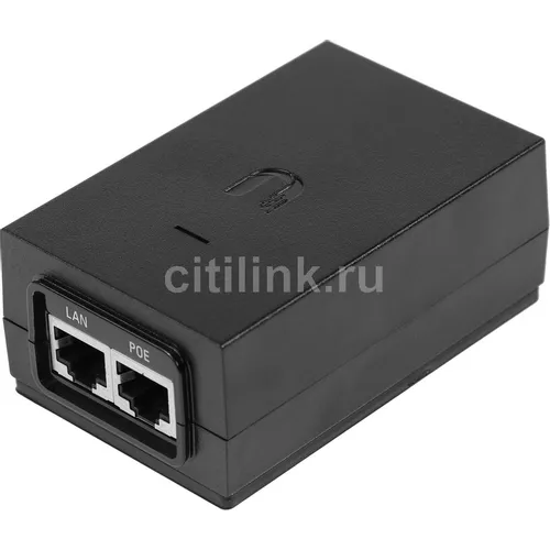 Инжектор PoE Ubiquiti POE-48-24W 10/100BASE-T 100-240В (АС)