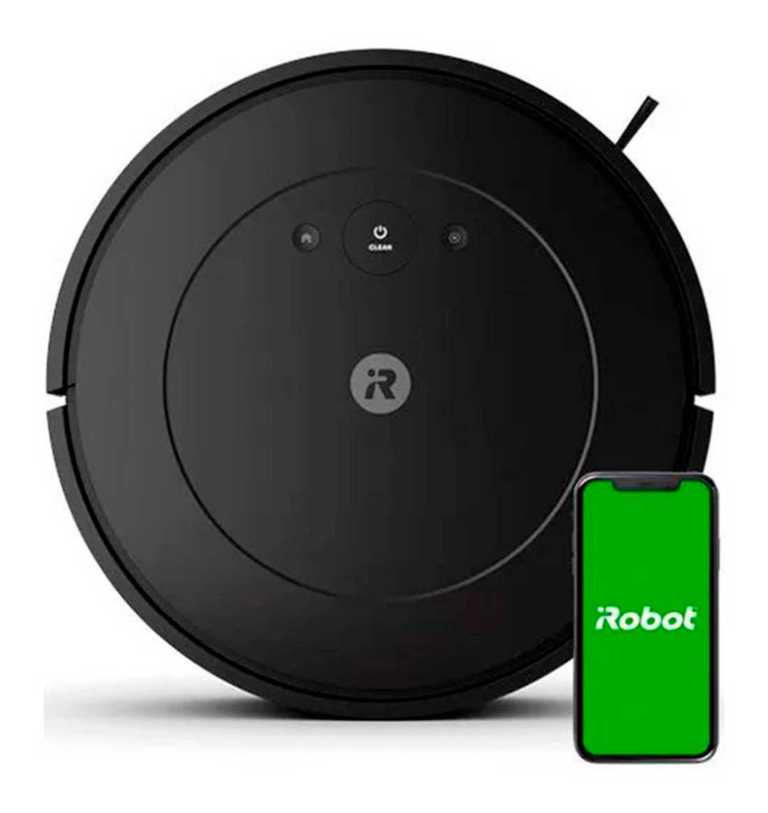 Робот-пылесос iRobot Roomba Combo Essential, сухая и влажная уборка, черный