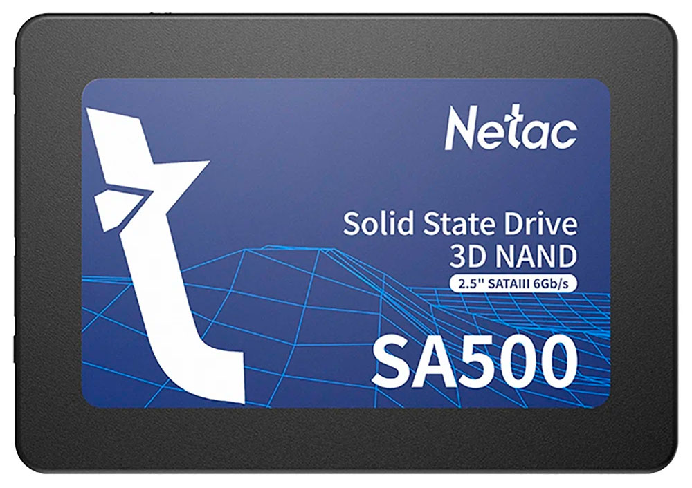 SSD накопитель Netac 2.5" SA500 1000 Гб SATA III (NT01SA500-1T0-S3X)