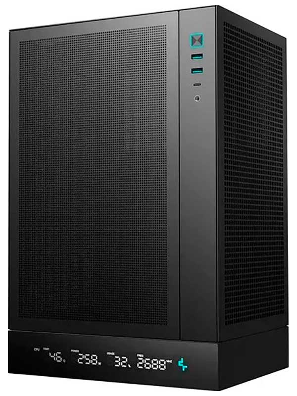 Компьютерный корпус Deepcool CH170 DIGITAL (R-CH170-BKNPI0D-G-1) Black