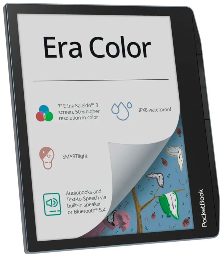 Электронная книга PocketBook 700 ERA 32Gb Stormy Sea, серебристый (PB700K3-1-WW)