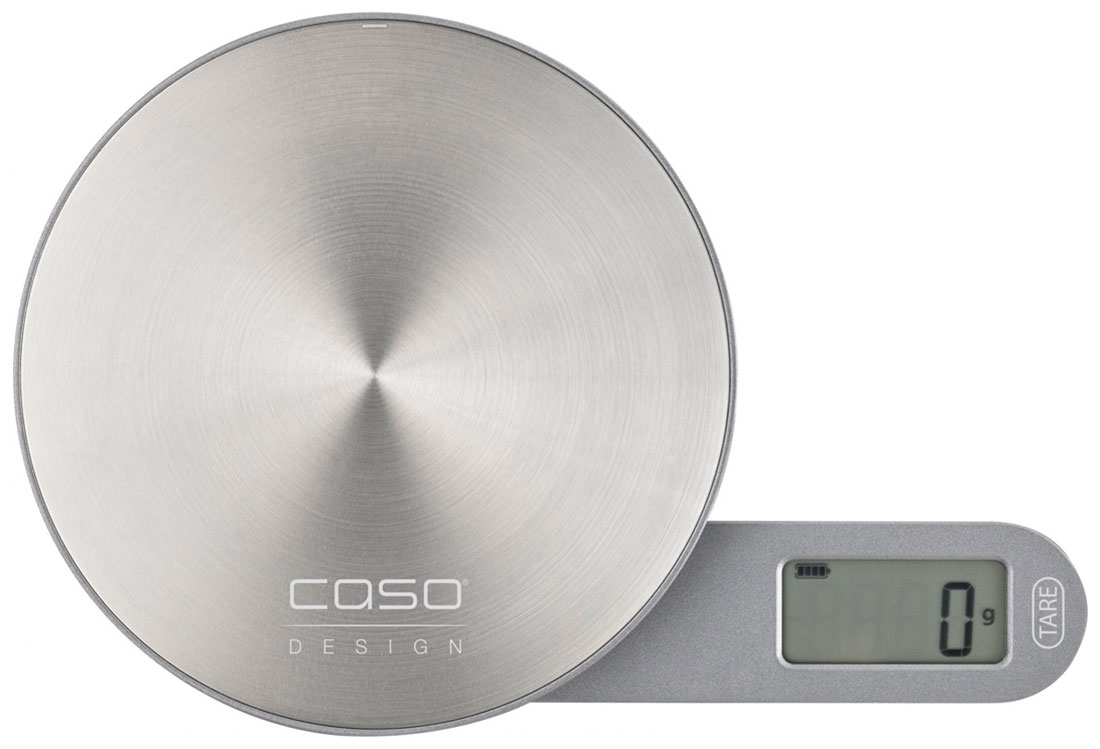 Кухонные весы Caso Kitchen EcoMate, до 5 кг, нержавеющая сталь