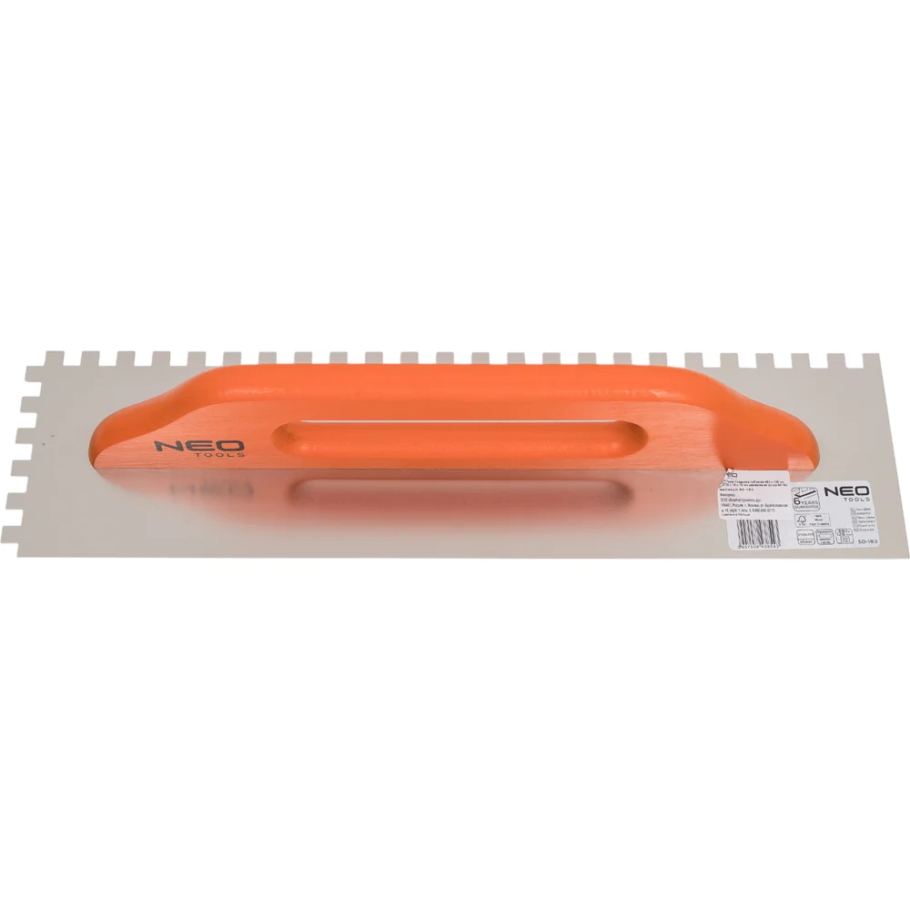 Зубчатая гладилка NEO Tools 50-183