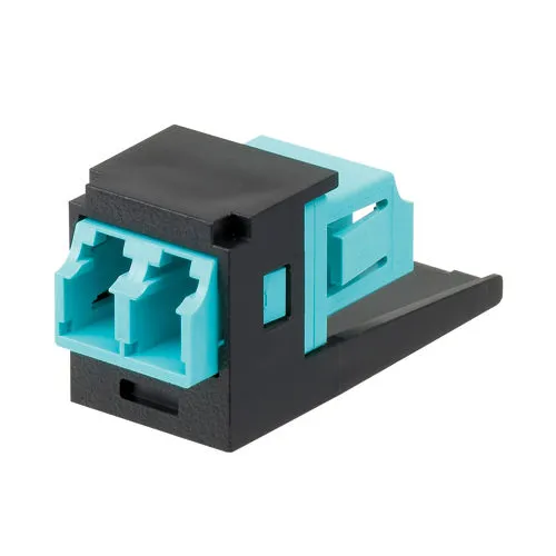 Адаптер Panduit (CMDSAQLCZBL) проходн. Mini-Com LC дупл. 50/125 OM3 черн.