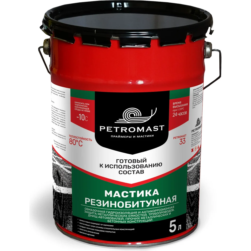 Резинобитумная мастика PETROMAST 24614