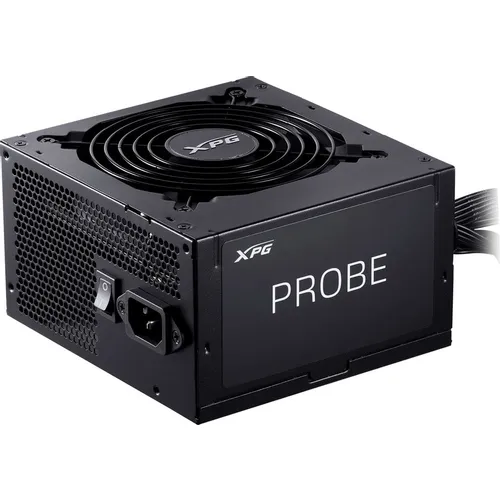 Блок питания XPG Probe 600B, 600Вт, 80 PLUS BRONZE, 120мм, черный, retail [probe600b-bkceu]