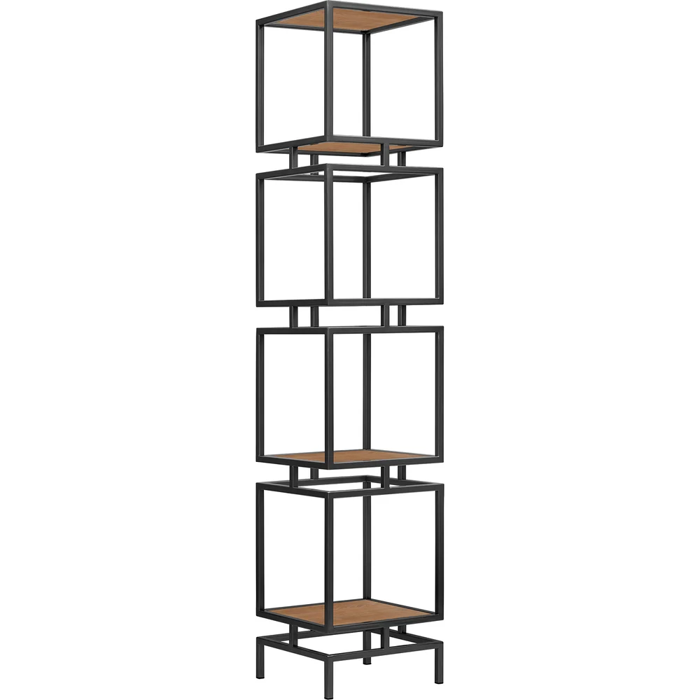 Стеллаж GreenWeen CUBIC-4 GW-CUBIC-4-B-LD-R
