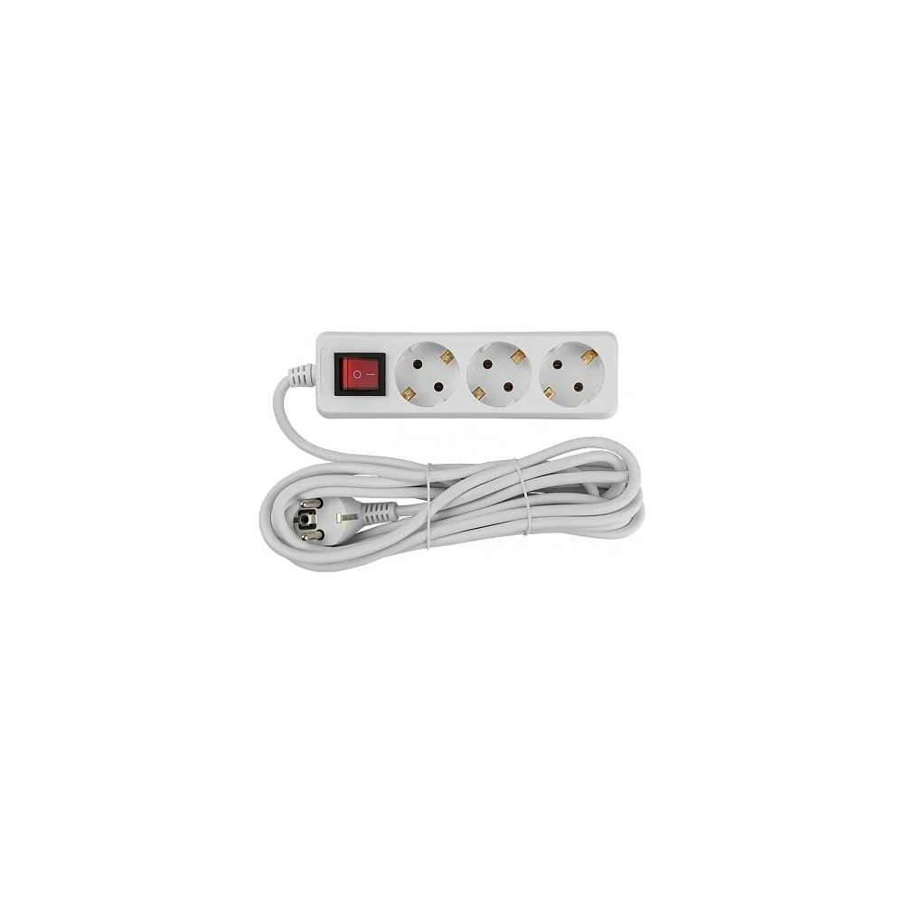 Бытовой удлинитель General Lighting Systems GES-16-3x100-3-10m-S 470045