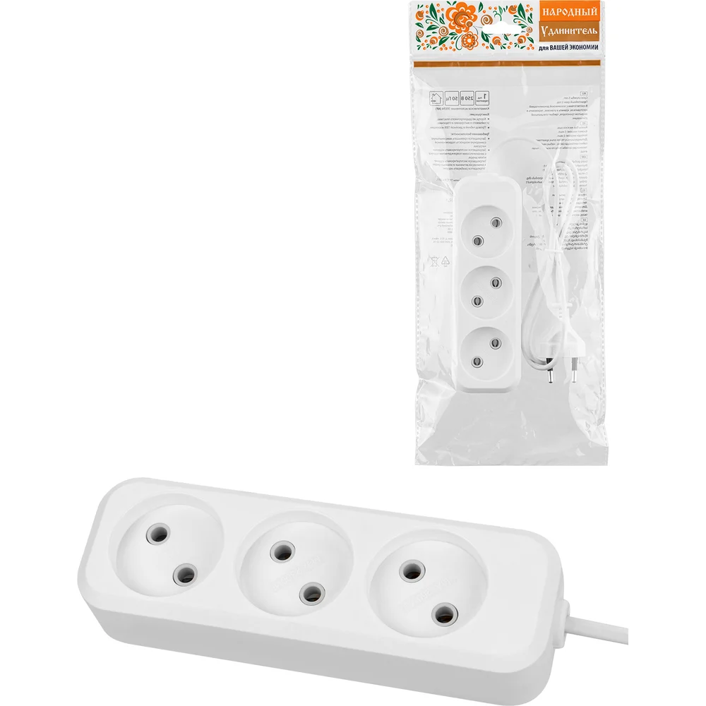 Удлинитель TDM ELECTRIC Народный УН3 SQ1303-1201