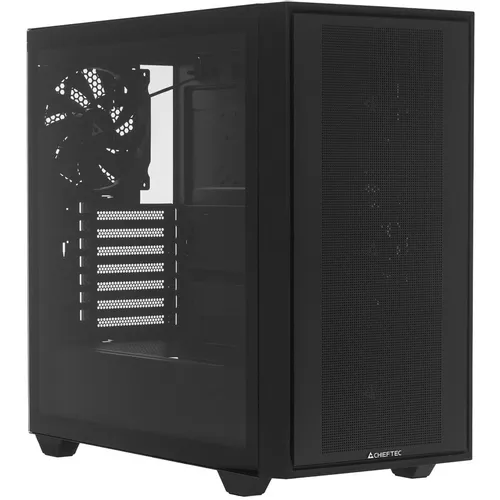 Корпус E-ATX CHIEFTEC Night Hunter, Midi-Tower, без БП, черный [gs-03b-blk-op]