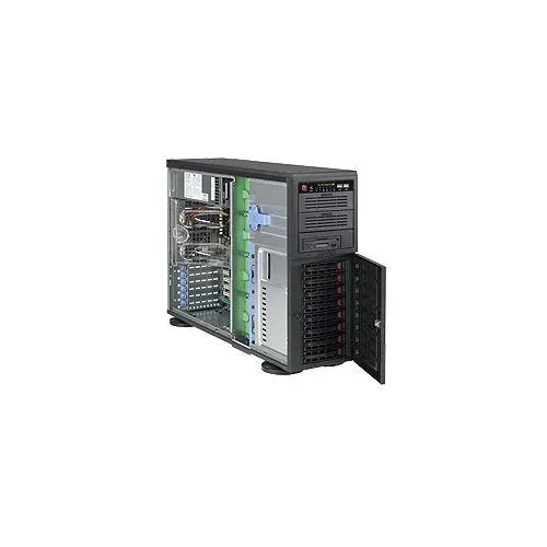 Корпус для сервера отдельностоящий Supermicro CSE-743TQ-903B-SQ, 900 Вт, черный