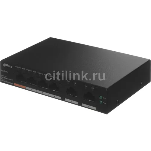 Коммутатор Dahua DH-CS4006-4ET-60, управляемый