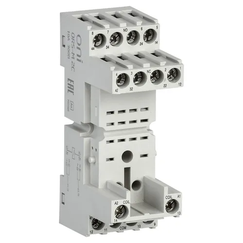 Розетка для реле IEK ORS-M-1-2 винт.соед. 300 (ORS-M-1-2-G)