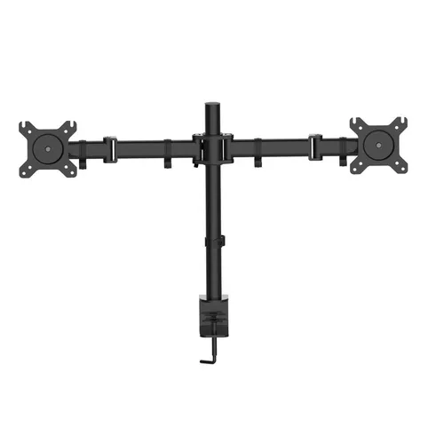 Кронштейн для мониторов Cactus CS-VM-D29-BK, до 27", до 8кг, настольный, поворот и наклон, черный