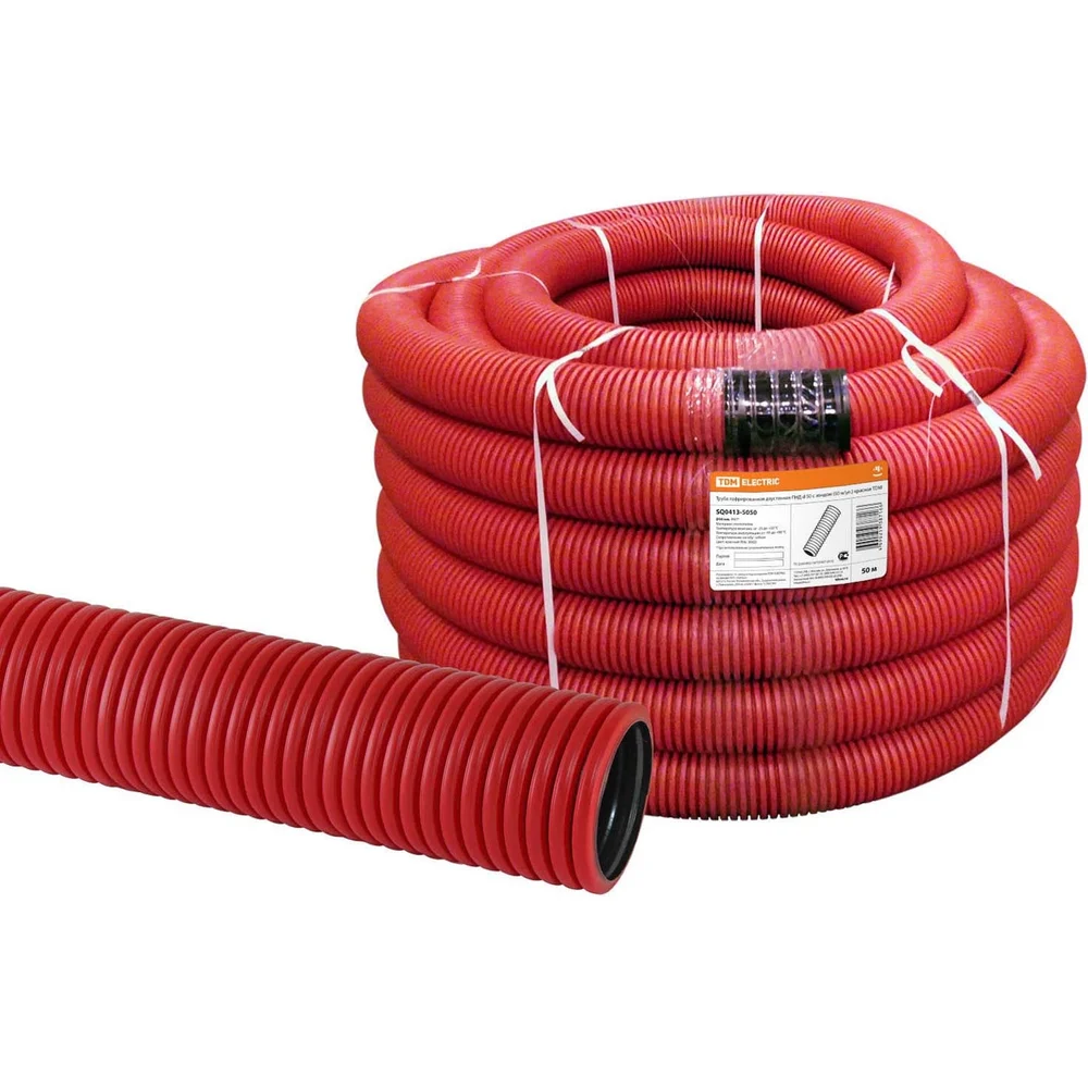 Гофрированная двустенная труба TDM ELECTRIC SQ0413-5050
