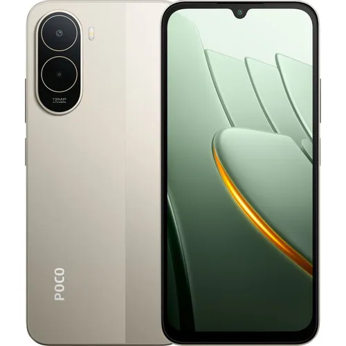 6.9" Смартфон Xiaomi Poco C81 Pro 4/128Gb, NFC, IPS, 120Гц, 6000мAч, золотистый