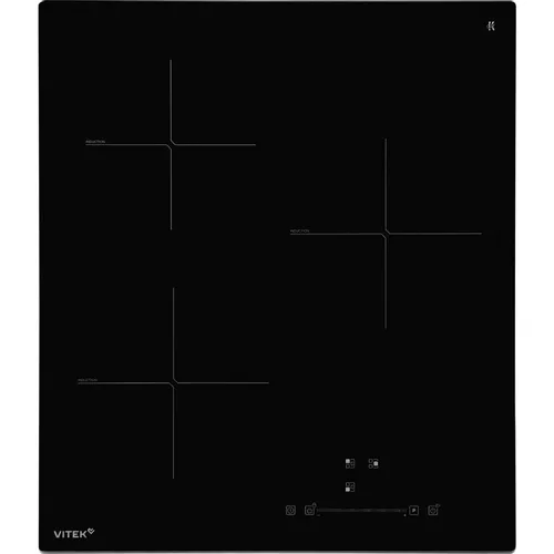 Индукционная варочная поверхность Vitek VHI4310, конфорок: 3 шт., стеклокерамика, независимая, черный