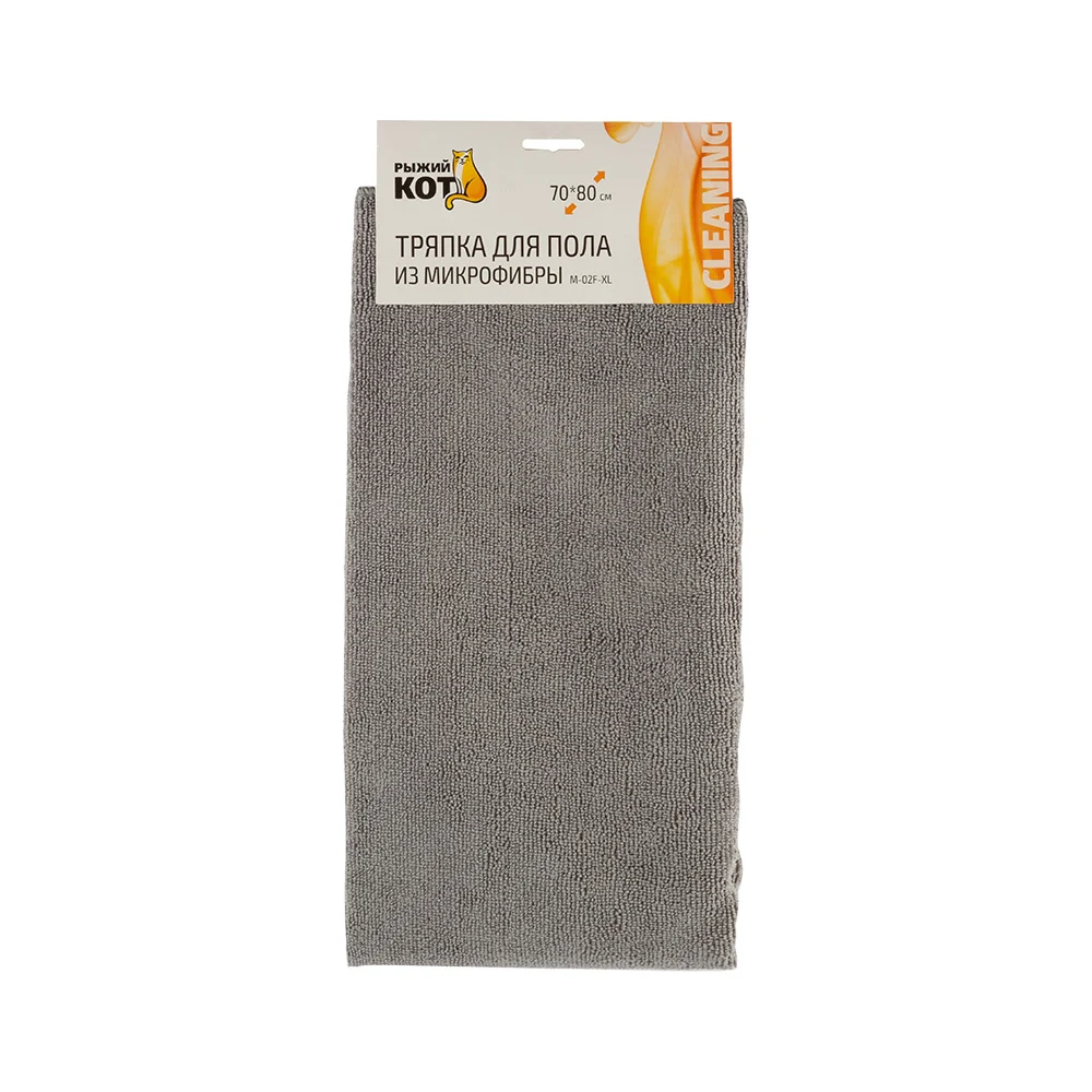 Тряпка для пола Рыжий кот M-02F-XL 310298
