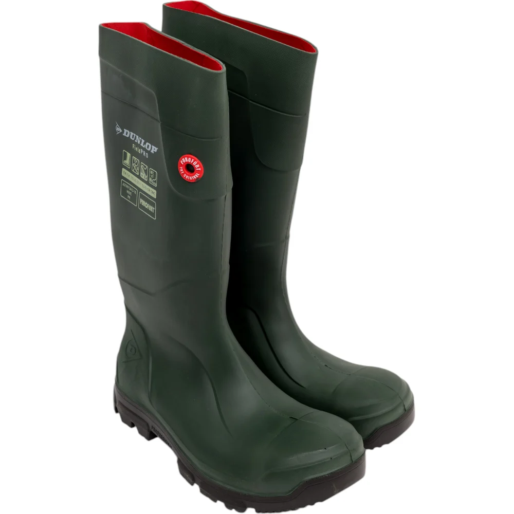 Сапоги Dunlop PUROFORT FIELDPRO FULL SAFETY унисекс, 41 8713197051756