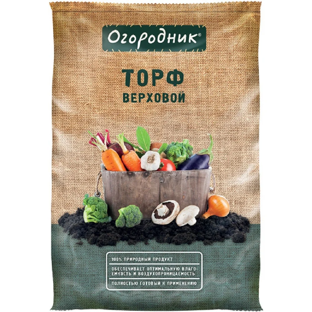 Верховой торф Огородник Of000080693