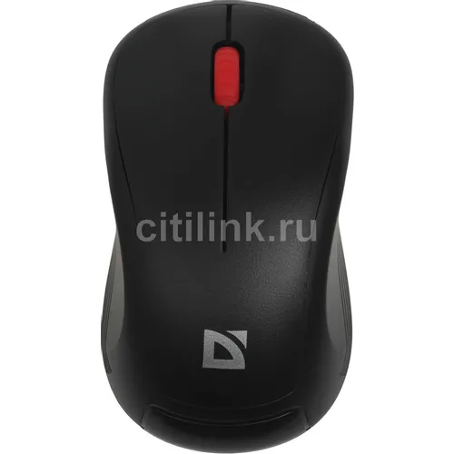 Мышь беспроводная Defender Bit MB-205, радио, оптическая, USB, 1200dpi, черный [52205]