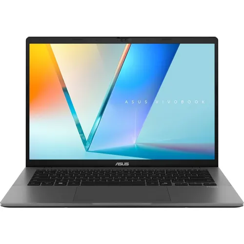 Ноутбук ASUS VivoBook S14 S3407AA-SF075, 14", OLED, Intel Core Ultra 7 355 1.7ГГц, 8-ядерный, 32ГБ DDR5, 1ТБ SSD, Intel Graphics, без операционной системы, серый [90nb1762-m004j0]
