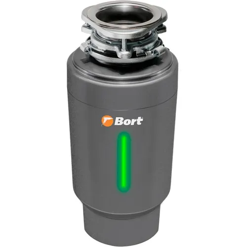 Измельчитель пищевых отходов Bort Titan 6000 600Вт серый [93417869]