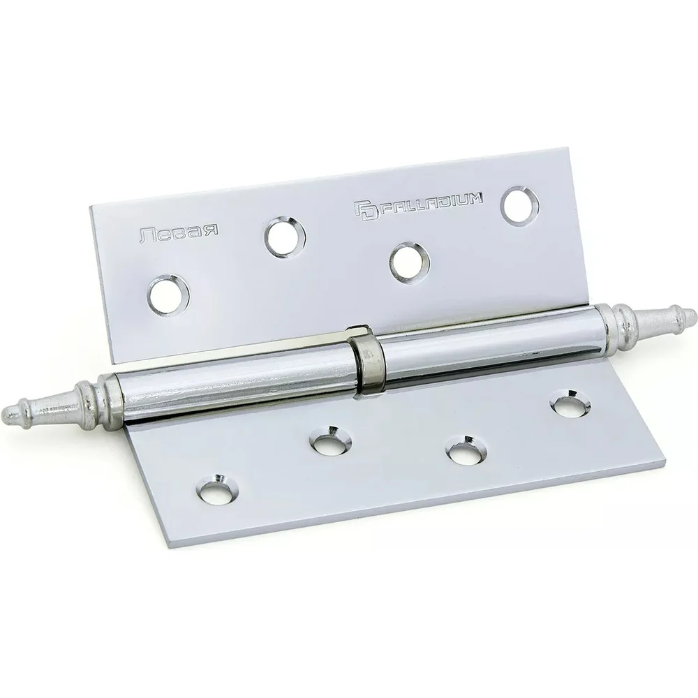 Левая дверная петля Palladium N 610-S-4" CP 10902