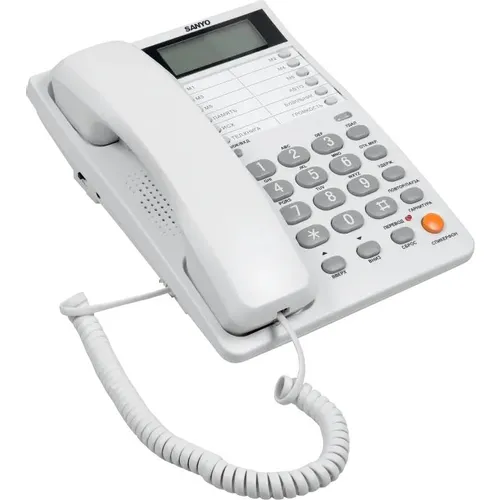 Проводной телефон Sanyo RA-S408W, белый