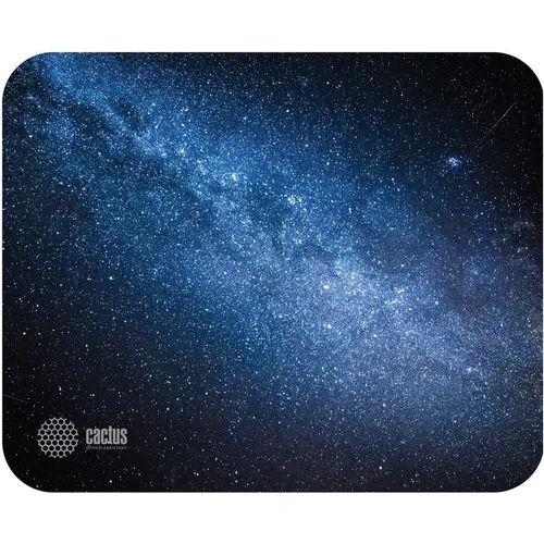 Коврик для мыши Cactus Milky Way рисунок, ткань, 300х250х2мм [cs-mpc-p02m]
