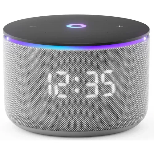 Умная колонка ЯНДЕКС Станция Мини 3 Про, 18Вт, с Алисой, серый Zigbee [yndx-00059gry]