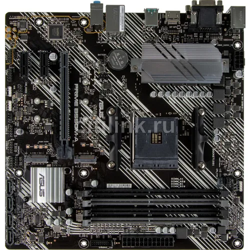Материнская плата ASUS PRIME B550M-A, Socket AM4, AMD B550, mATX, Ret