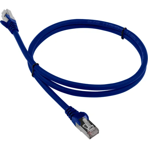 Патч-корд LanMaster вилка RJ-45, вилка RJ-45, кат.6, LSZH, 15м, синий [lan-pc45/s6-15-bl]