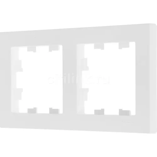 Рамка Schneider Electric ATN000102 (ATN000102) накладная 2шт ABS пластик белый