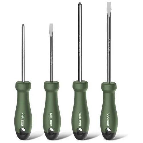 Набор отверток Deli HT1004L, 4 предмета