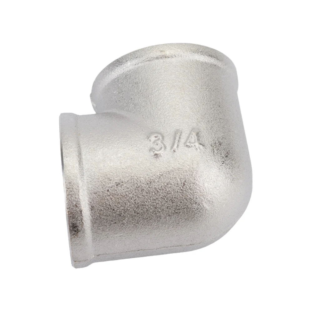 Латунный никелированный угольник STI D270-05007