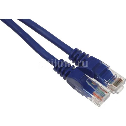Патч-корд LanMaster вилка RJ-45, вилка RJ-45, кат.5E, LSZH, 2м, синий [lan-pc45/u5e-2.0-bl]