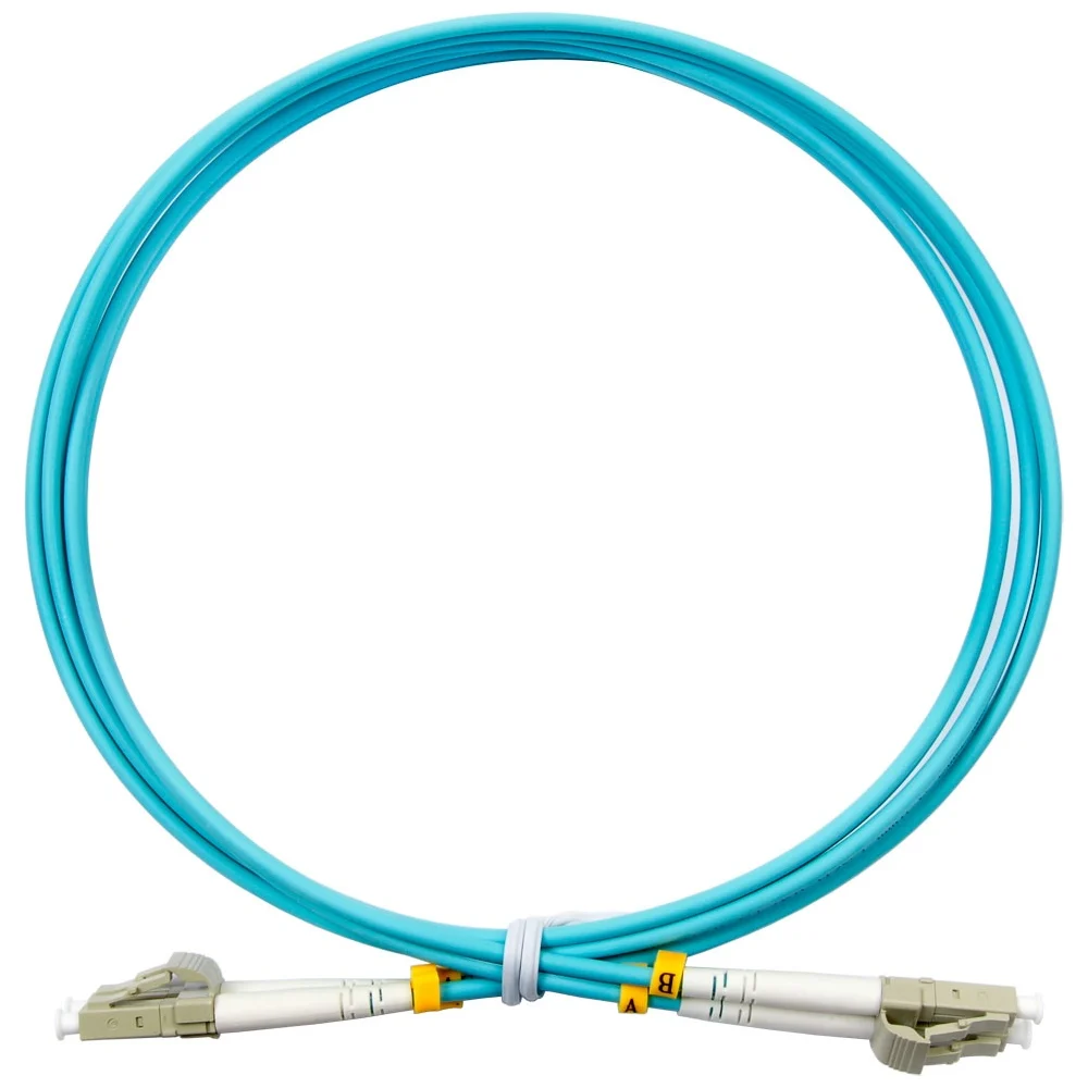 Дуплексный оптический патч-корд TopLan DPC-TOP-OM3-LC/P-LC/P-15