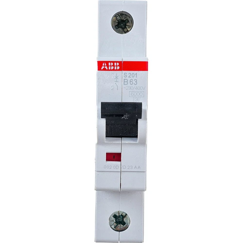 Однополюсный автоматический выключатель ABB S201 2CDS251001R0635